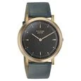 Sonata Poze Quartz Analog Green Dial Leather Strap Watch for Men